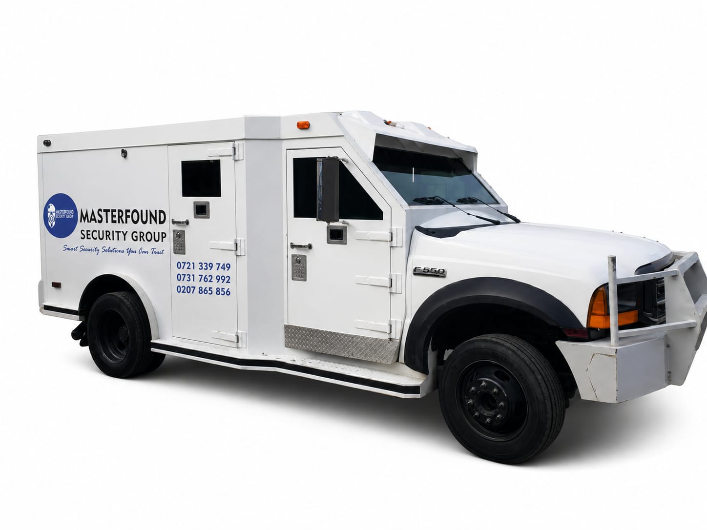 Masterfound Security armoured cash-in-transit truck