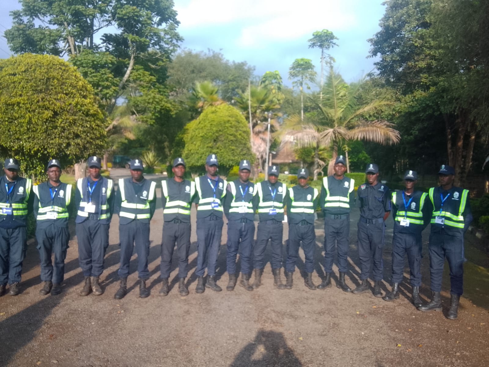 Masterfound Security guards deployed on-site at a client facility