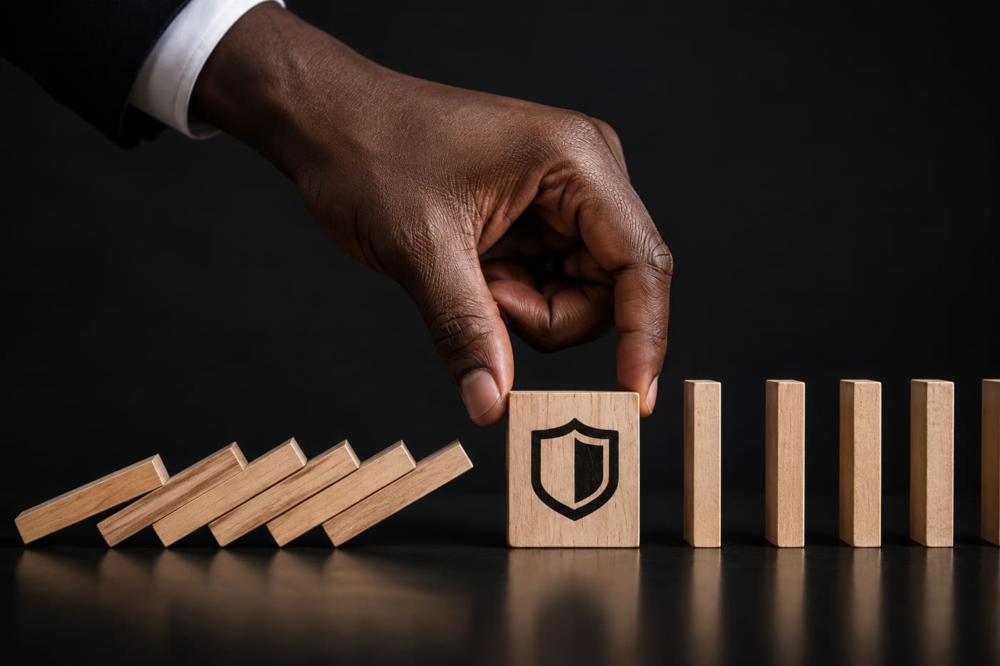 Masterfound Security consultant conducting a risk assessment